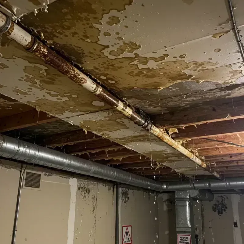 Ceiling Water Damage Repair in Delavan, IL