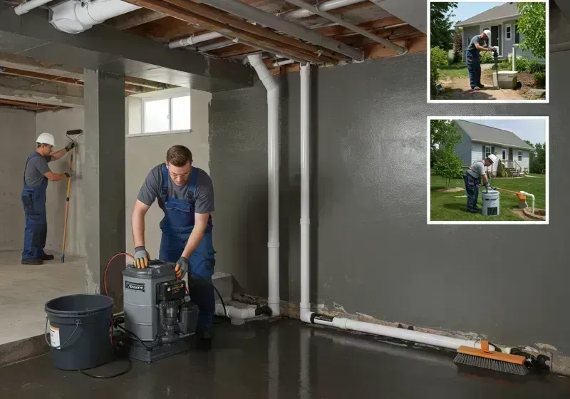 Basement Waterproofing and Flood Prevention process in Delavan, IL